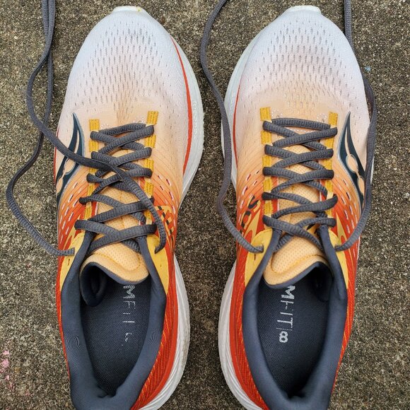 Saucony Ride 17 Vizigold, Womens Sz 10.5 - Picture 5 of 5